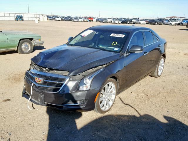 1G6AB5RX5G0158827 - 2016 CADILLAC ATS LUXURY CHARCOAL photo 2