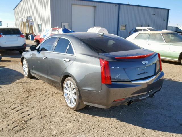 1G6AB5RX5G0158827 - 2016 CADILLAC ATS LUXURY CHARCOAL photo 3