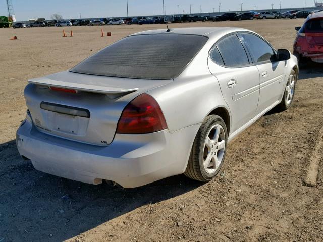 2G2WC55C781129410 - 2008 PONTIAC GRAND PRIX SILVER photo 4
