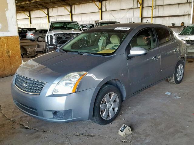 3N1AB61E17L667512 - 2007 NISSAN SENTRA 2.0 GRAY photo 2