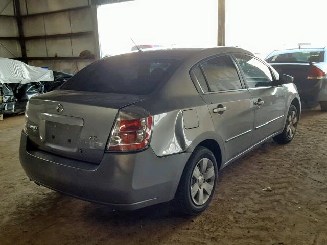 3N1AB61E17L667512 - 2007 NISSAN SENTRA 2.0 GRAY photo 4