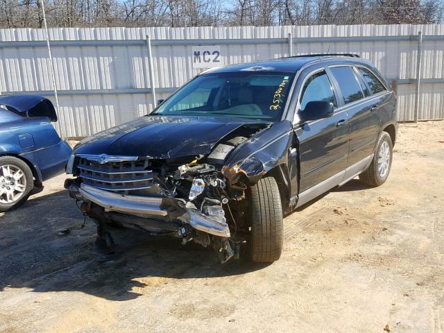 2A8GM68X97R148924 - 2007 CHRYSLER PACIFICA T BLACK photo 2