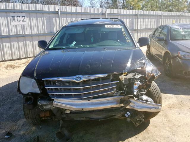 2A8GM68X97R148924 - 2007 CHRYSLER PACIFICA T BLACK photo 9