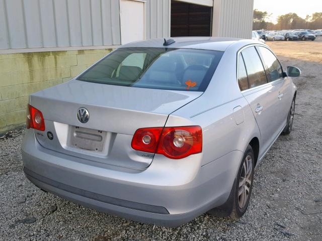 3VWST71K36M698907 - 2006 VOLKSWAGEN JETTA TDI SILVER photo 4