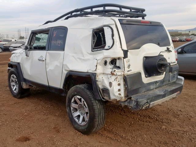 JTEBU4BF3EK184508 - 2014 TOYOTA FJ CRUISER WHITE photo 3