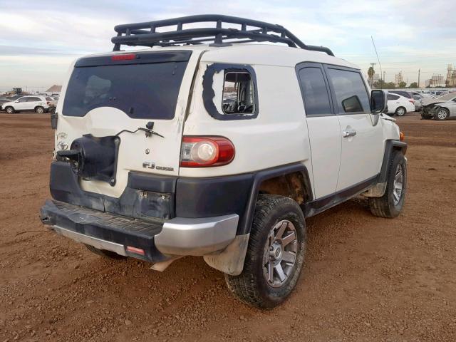 JTEBU4BF3EK184508 - 2014 TOYOTA FJ CRUISER WHITE photo 4