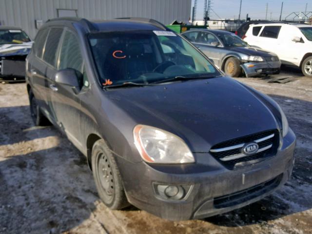 KNAFG526787127915 - 2008 KIA RONDO LX GRAY photo 1