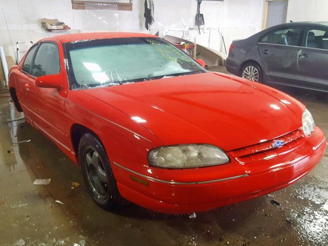 2G1WW12M6T9244740 - 1996 CHEVROLET MONTE CARL RED photo 1