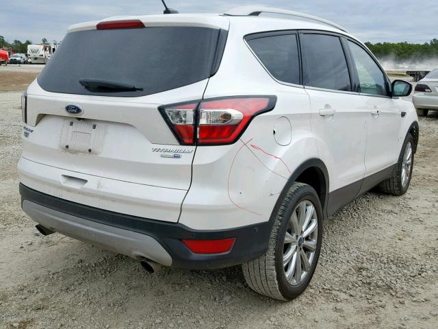 1FMCU9J96HUE30585 - 2017 FORD ESCAPE TIT WHITE photo 4