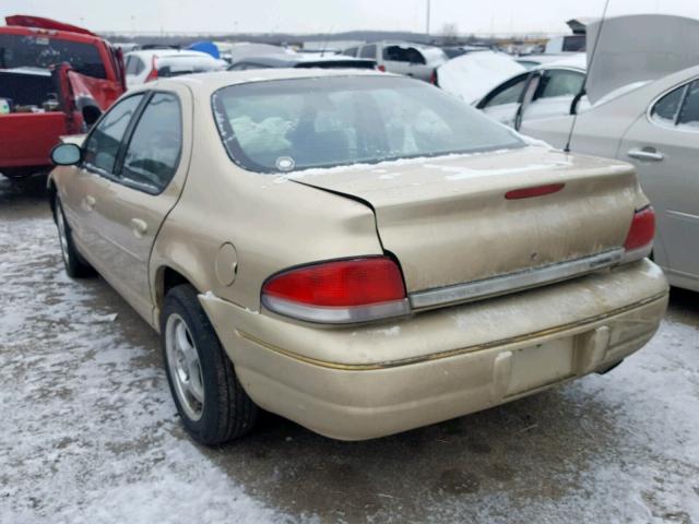 1C3EJ56H5XN520967 - 1999 CHRYSLER CIRRUS LXI GOLD photo 3