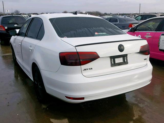 3VW3A7AJ1FM423005 - 2015 VOLKSWAGEN JETTA TDI WHITE photo 3