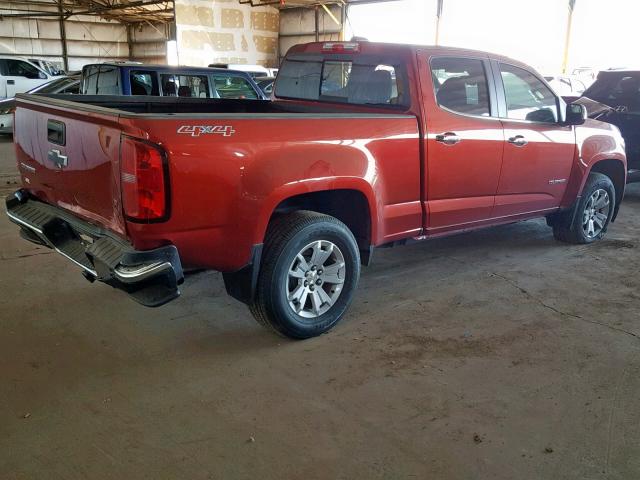 1GCGTCE35G1171938 - 2016 CHEVROLET COLORADO L RED photo 4