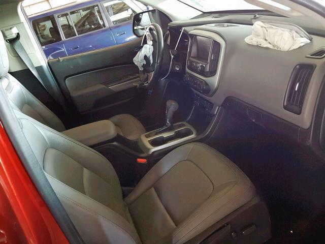 1GCGTCE35G1171938 - 2016 CHEVROLET COLORADO L RED photo 5