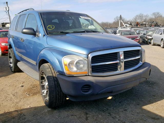 1D4HB38N35F567924 - 2005 DODGE DURANGO ST BLUE photo 1