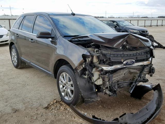 2FMDK3KCXBBA96673 - 2011 FORD EDGE LIMIT BROWN photo 1