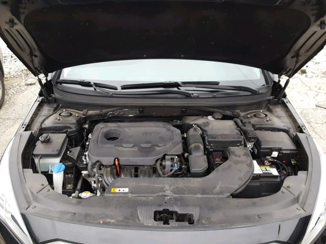 5NPE34AFXHH574241 - 2017 HYUNDAI SONATA SPO BLACK photo 7