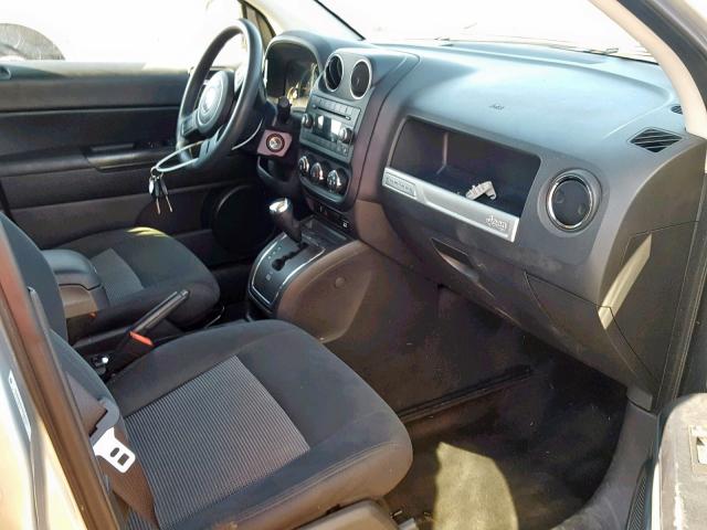 1C4NJDBB7ED536713 - 2014 JEEP COMPASS SP SILVER photo 5