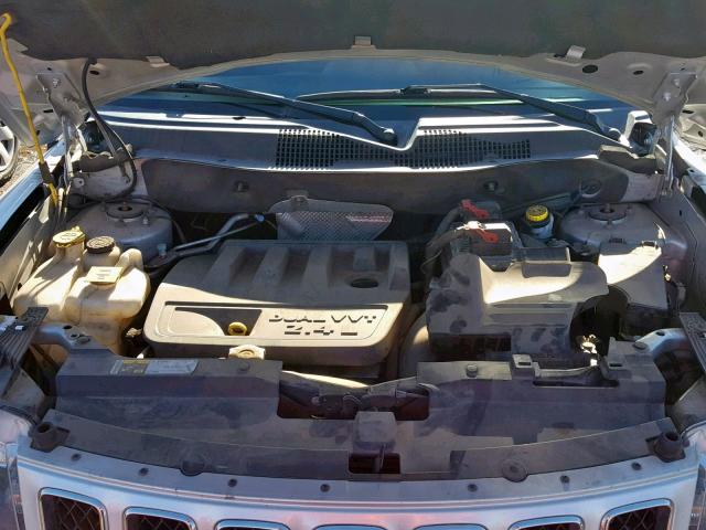 1C4NJDBB7ED536713 - 2014 JEEP COMPASS SP SILVER photo 7