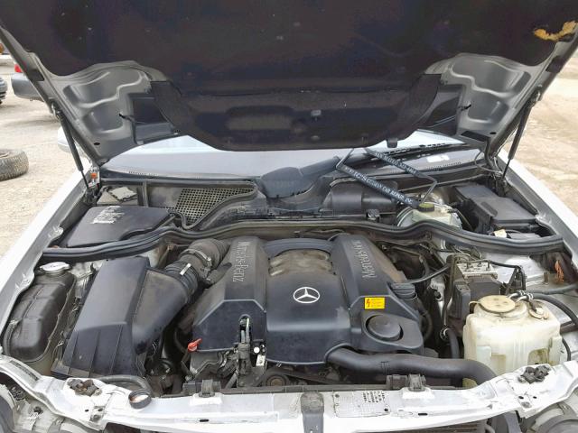 WDBJF65J31B370774 - 2001 MERCEDES-BENZ E 320 SILVER photo 7