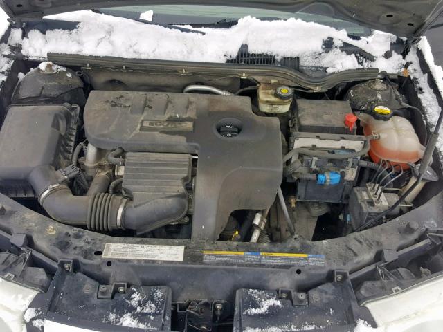 1G8AJ54F85Z103662 - 2005 SATURN ION LEVEL BLACK photo 7