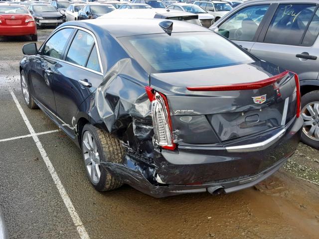 1G6AA5RA8G0184434 - 2016 CADILLAC ATS BLACK photo 3