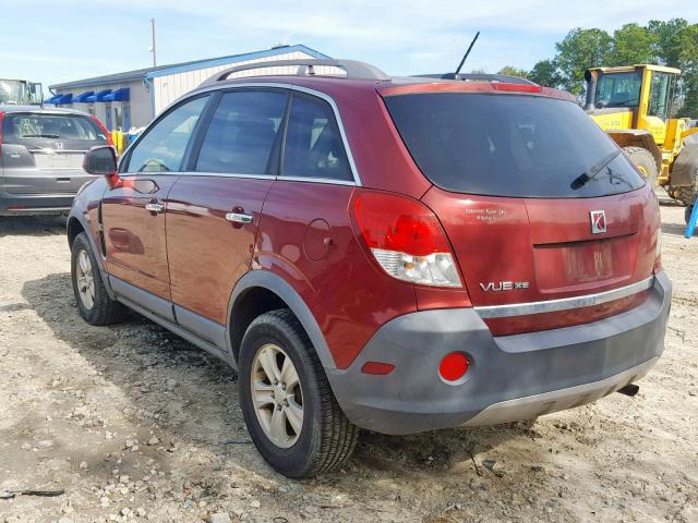 3GSCL33P18S582987 - 2008 SATURN VUE XE RED photo 3