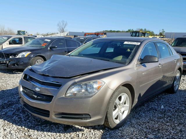 1G1ZB5E03CF176932 - 2012 CHEVROLET MALIBU LS BROWN photo 2