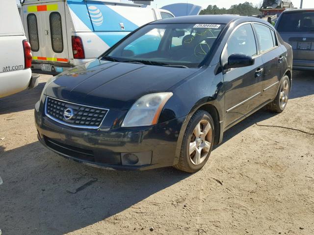 3N1AB61E37L684537 - 2007 NISSAN SENTRA 2.0 BLACK photo 2