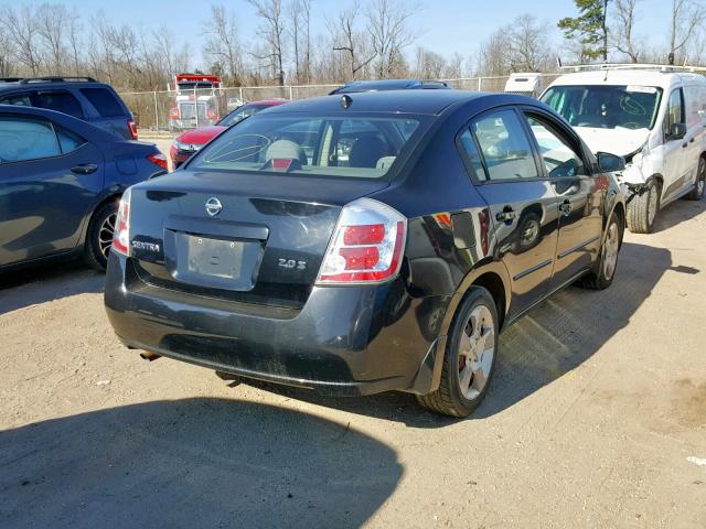 3N1AB61E37L684537 - 2007 NISSAN SENTRA 2.0 BLACK photo 4