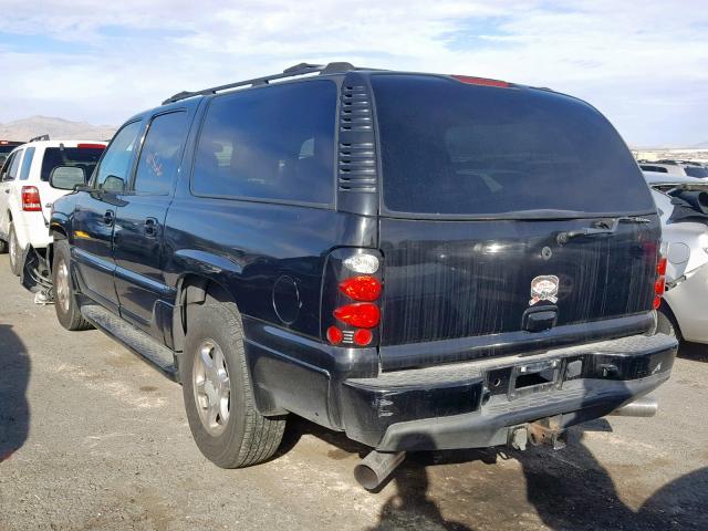 1GKFK66U73J233815 - 2003 GMC YUKON XL D BLACK photo 3