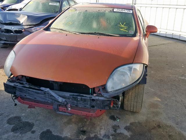 4A3AK64F27E072666 - 2007 MITSUBISHI ECLIPSE ES ORANGE photo 2