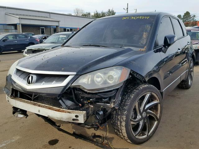 5J8TB18557A000501 - 2007 ACURA RDX TECHNO BLACK photo 2