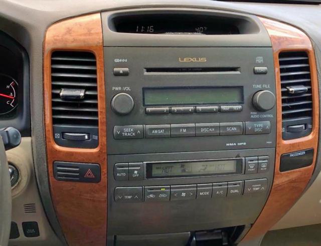 JTJBT20X170144754 - 2007 LEXUS GX 470 TAN photo 9