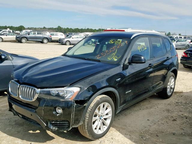 5UXWZ7C39H0X41840 - 2017 BMW X3 SDRIVE2 BLACK photo 2