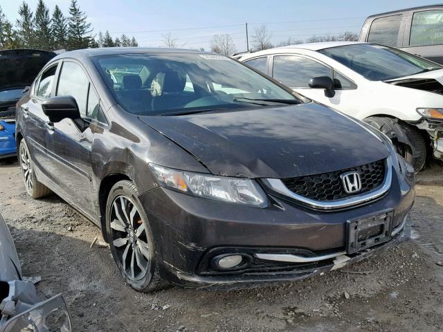 2HGFB2F74EH035200 - 2014 HONDA CIVIC TOUR BROWN photo 1