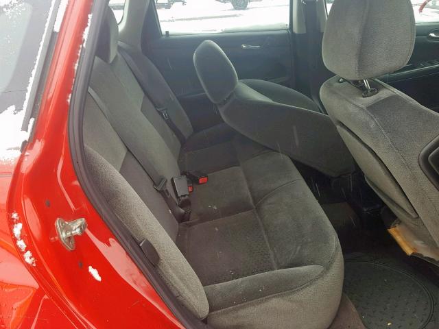 2G1WF5E30C1154086 - 2012 CHEVROLET IMPALA LS RED photo 6