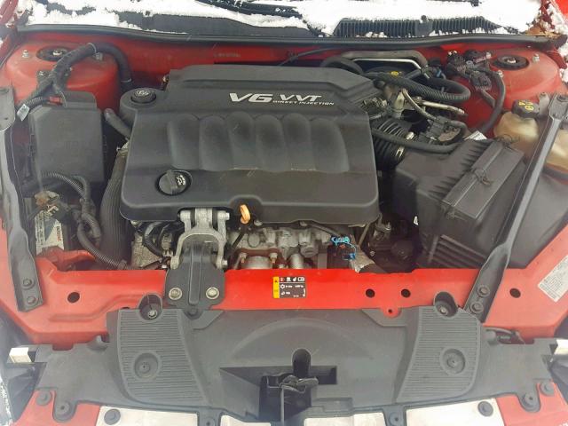 2G1WF5E30C1154086 - 2012 CHEVROLET IMPALA LS RED photo 7