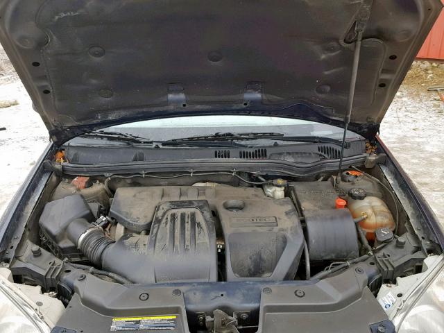 1G2AS55HX97101310 - 2009 PONTIAC G5 SE BLUE photo 7