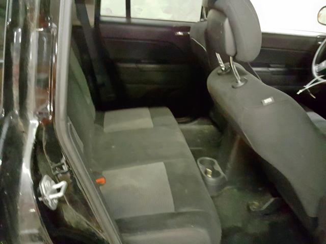 1C4NJDBB8FD142980 - 2015 JEEP COMPASS SP შავი ფოტო 6