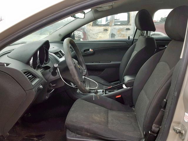 1G1ZC5E12BF129783 - 2011 CHEVROLET MALIBU 1LT GOLD photo 5
