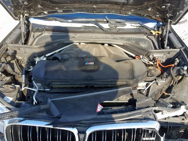 5YMKW8C51F0R42975 - 2015 BMW X6 M BLACK photo 7