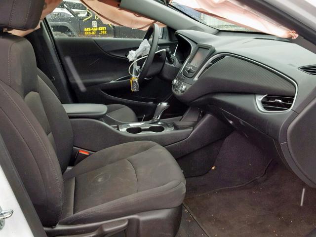 1G1ZB5ST3GF297089 - 2016 CHEVROLET MALIBU LS WHITE photo 5