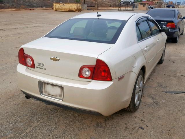 1G1ZD5EB6A4144996 - 2010 CHEVROLET MALIBU 2LT WHITE photo 4