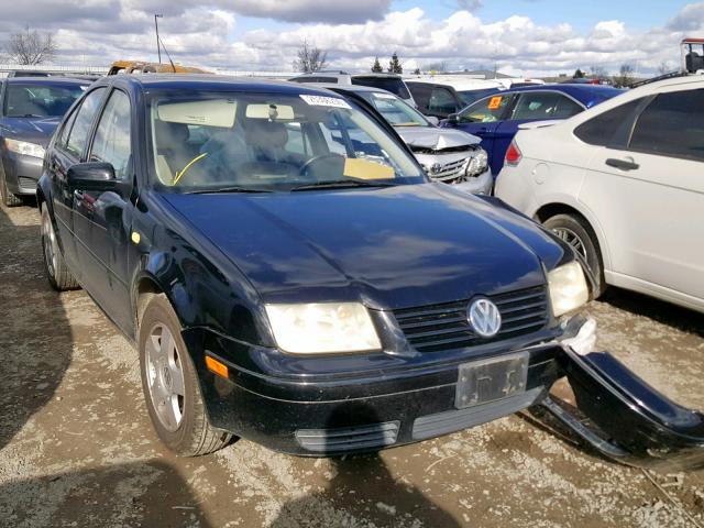 3VWSC29M0YM059461 - 2000 VOLKSWAGEN JETTA GLS BLACK photo 1