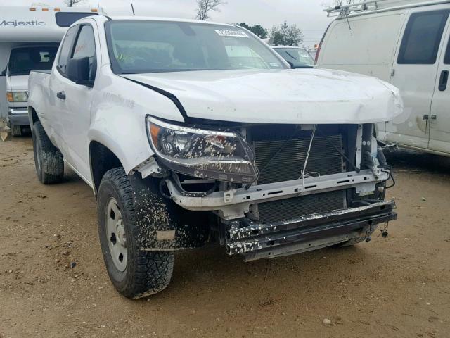 1GCHSAEA2F1189337 - 2015 CHEVROLET COLORADO WHITE photo 1