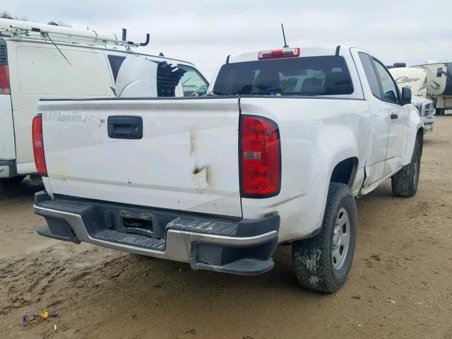 1GCHSAEA2F1189337 - 2015 CHEVROLET COLORADO WHITE photo 4