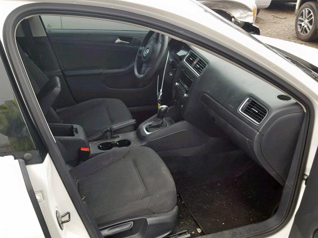3VW2K7AJXEM356489 - 2014 VOLKSWAGEN JETTA BASE Սպիտակ լուսանկար 5