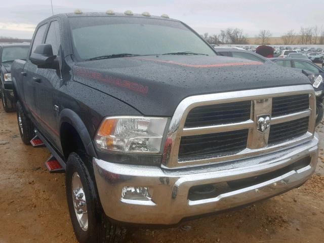 3D7TT2CTXAG139562 - 2010 DODGE RAM 2500 BLACK photo 1