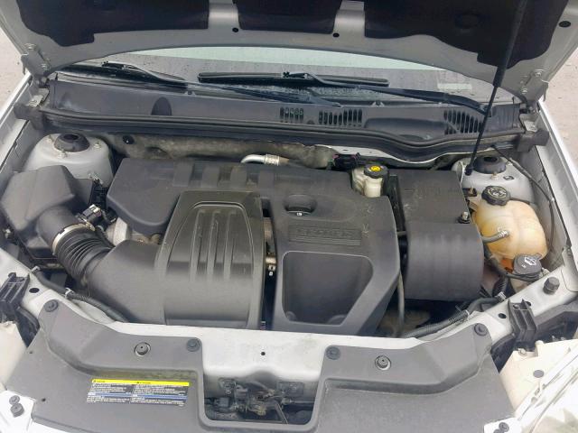 1G2AS18H997145075 - 2009 PONTIAC G5 SILVER photo 7