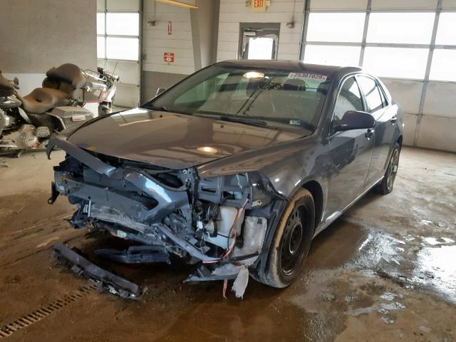 1G1ZH57BX94210589 - 2009 CHEVROLET MALIBU 1LT 灰色 照片 2